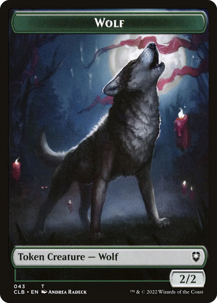 Wolf — Commander Legends: Battle for Baldur's Gate — Magic: The Gathering