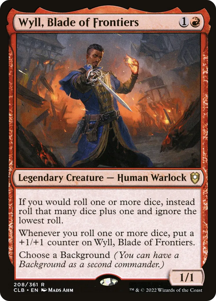 Wyll, lame des frontières — Commander Legends: Battle for Baldur's Gate — Magic: The Gathering