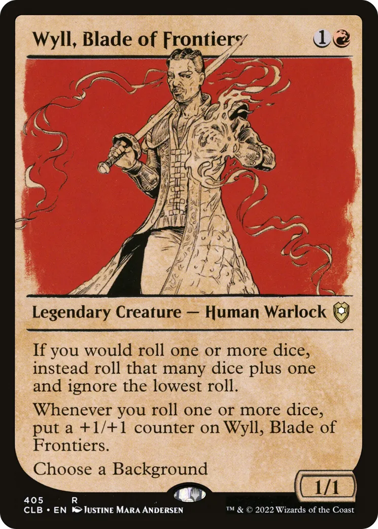Wyll, Blade of Frontiers — Commander Legends: Battle for Baldur's Gate — Magic: The Gathering