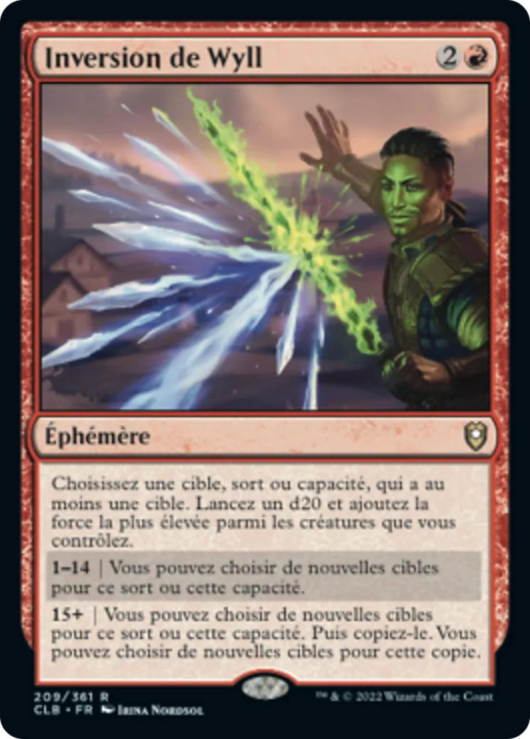 Inversion de Wyll — Commander Legends: Battle for Baldur's Gate — Magic: The Gathering