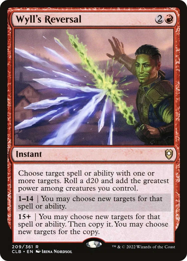 Wyll's Reversal — Commander Legends: Battle for Baldur's Gate — Magic: The Gathering