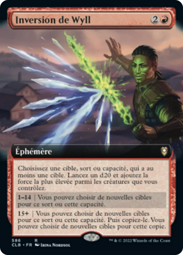 Inversion de Wyll — Commander Legends: Battle for Baldur's Gate — Magic: The Gathering