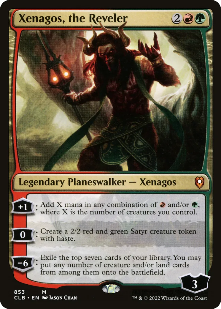 Xenagos, the Reveler — Commander Legends: Battle for Baldur's Gate — Magic: The Gathering