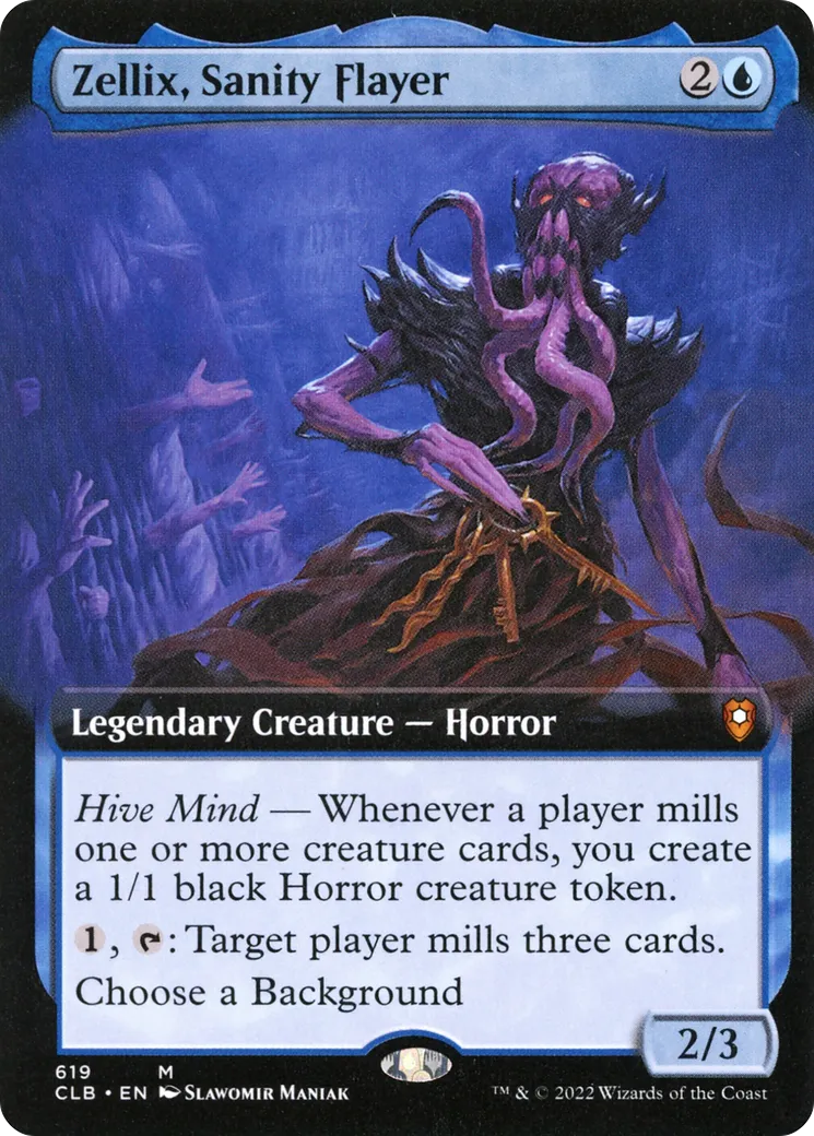 Zellix, Sanity Flayer — Commander Legends: Battle for Baldur's Gate — Magic: The Gathering