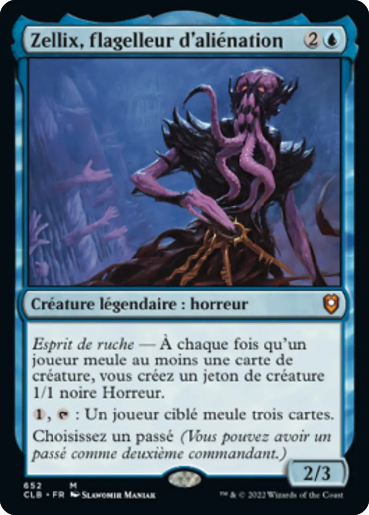 Zellix, flagelleur d'aliénation — Commander Legends: Battle for Baldur's Gate — Magic: The Gathering