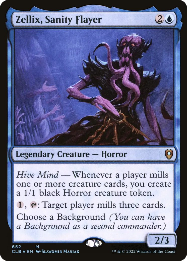 Zellix, Sanity Flayer — Commander Legends: Battle for Baldur's Gate — Magic: The Gathering