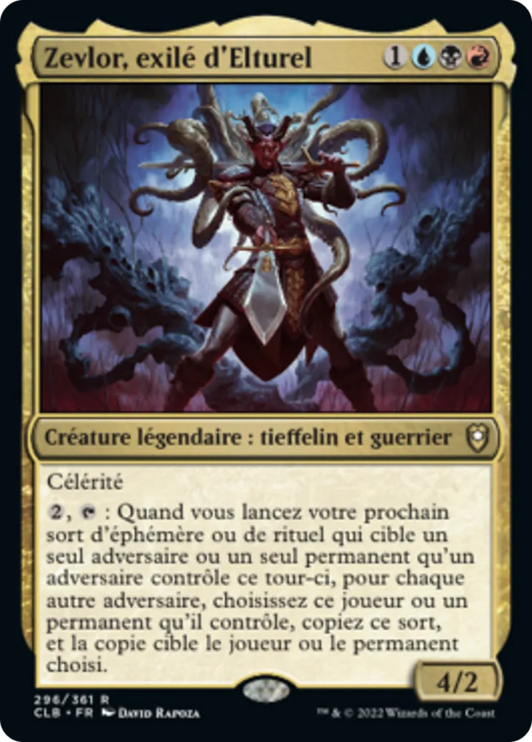 Zevlor, exilé d'Elturel — Commander Legends: Battle for Baldur's Gate — Magic: The Gathering