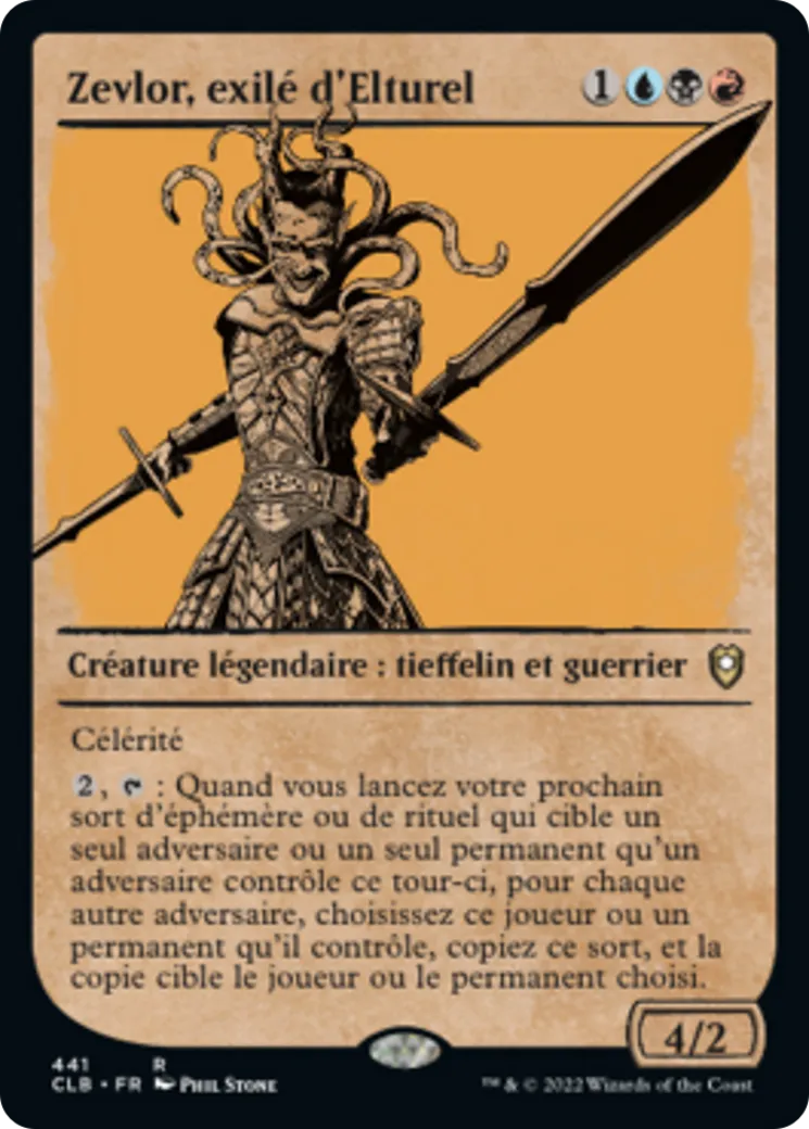 Zevlor, exilé d'Elturel — Commander Legends: Battle for Baldur's Gate — Magic: The Gathering