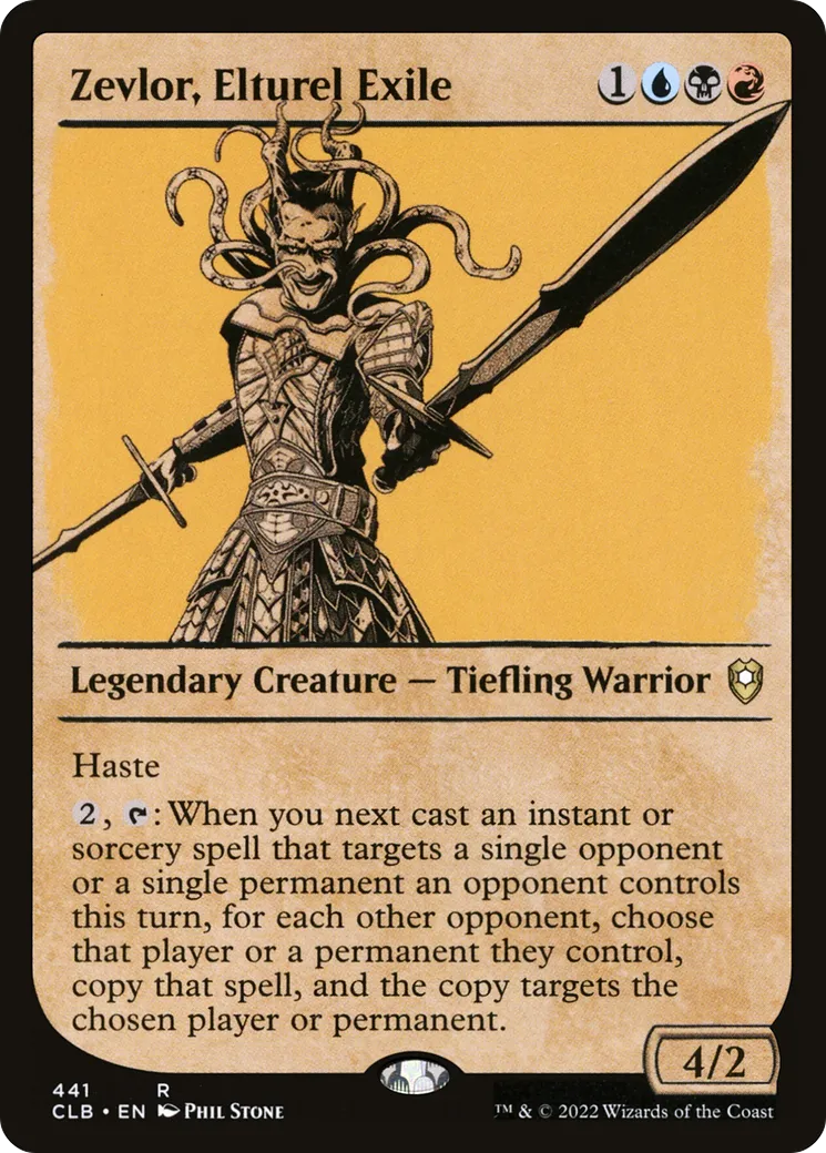 Zevlor, exilé d'Elturel — Commander Legends: Battle for Baldur's Gate — Magic: The Gathering