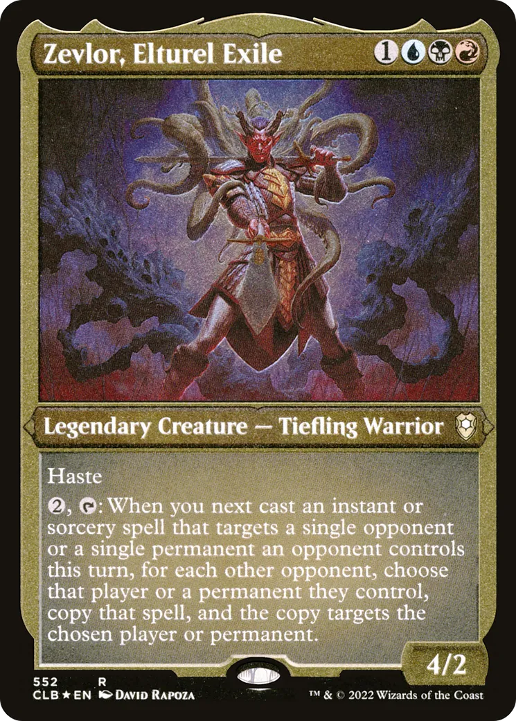 Zevlor, Elturel Exile — Commander Legends: Battle for Baldur's Gate — Magic: The Gathering