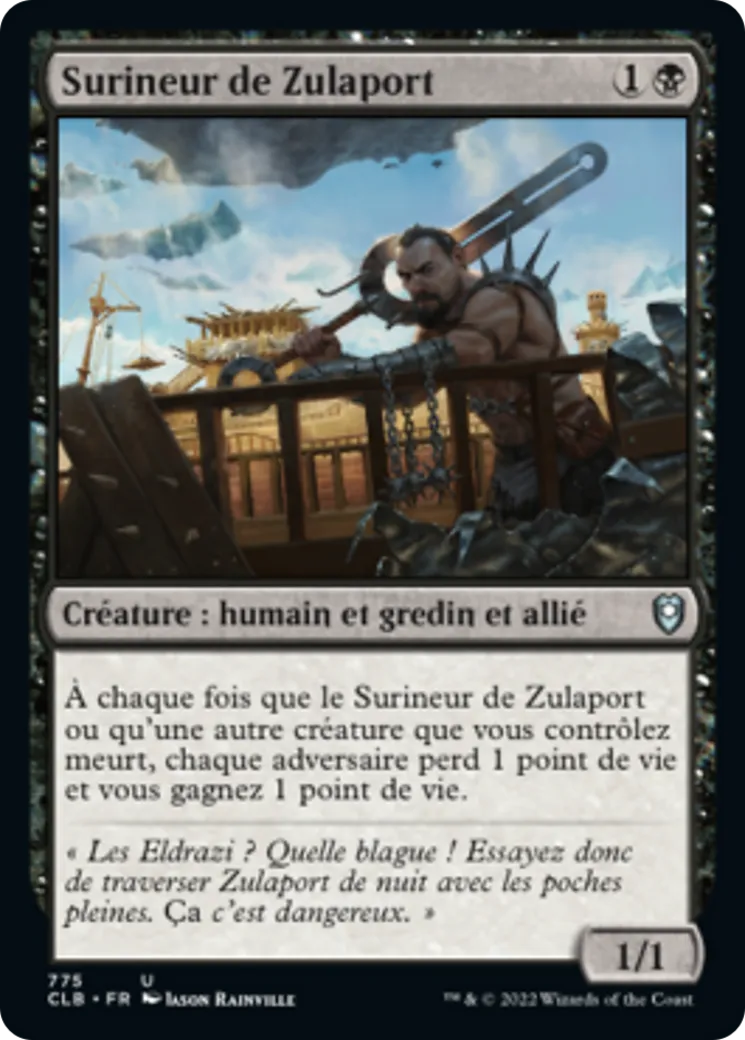 Surineur de Zulaport — Commander Legends: Battle for Baldur's Gate — Magic: The Gathering