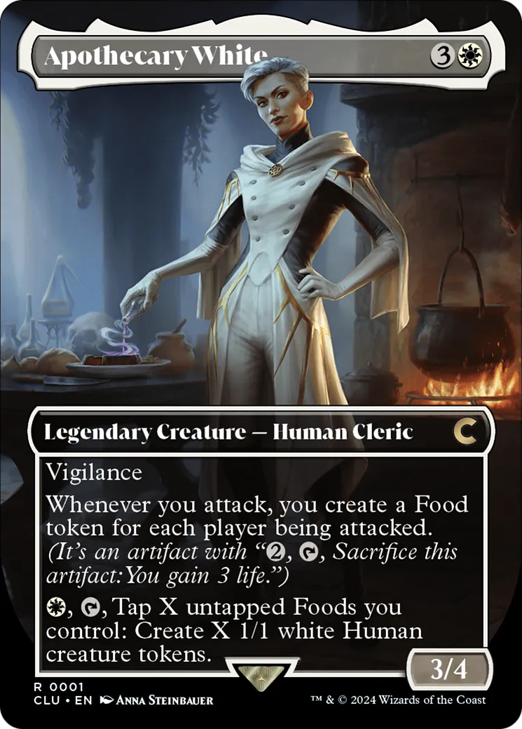 Apothecary White — Ravnica: Clue Edition — Magic: The Gathering