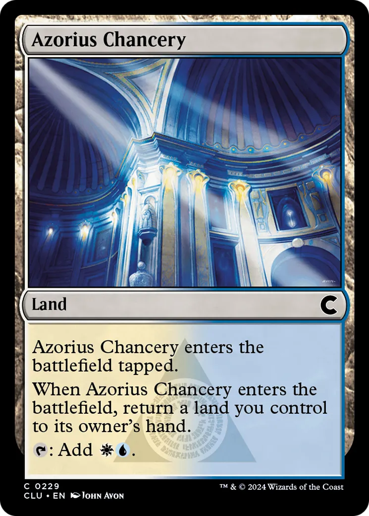 Azorius Chancery — Ravnica: Clue Edition — Magic: The Gathering