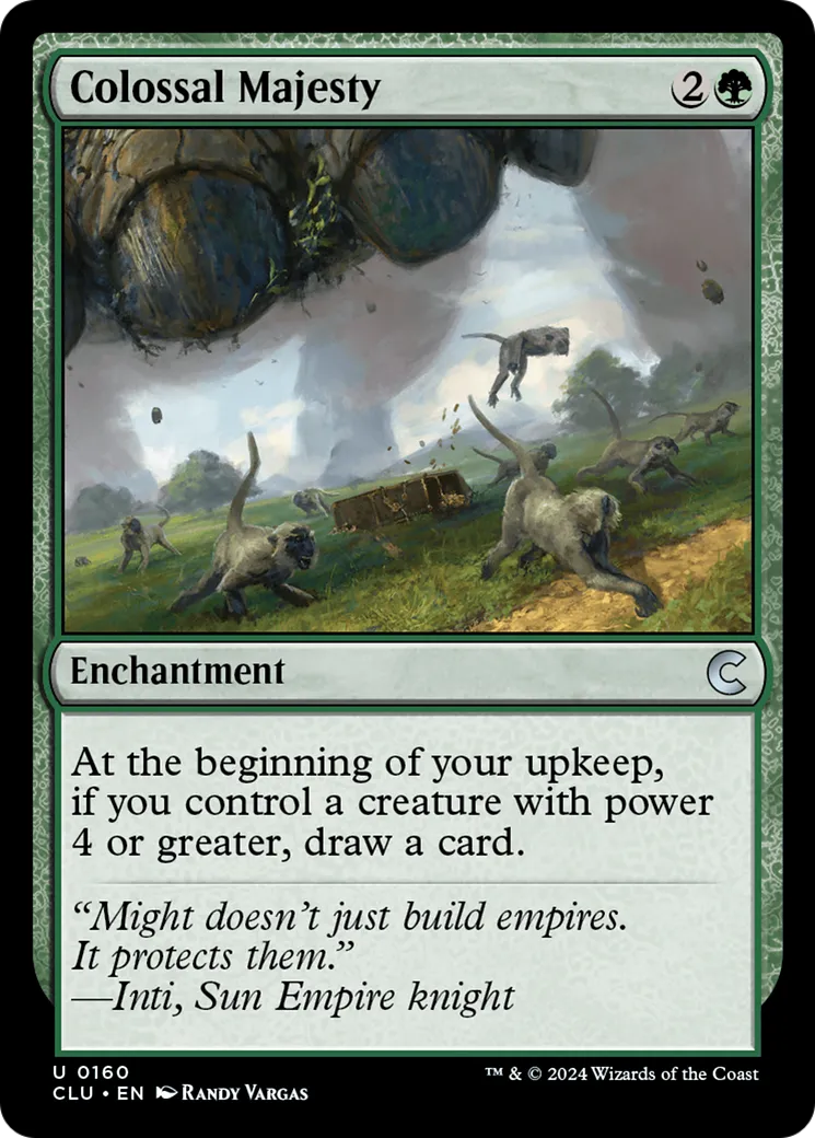 Colossal Majesty — Ravnica: Clue Edition — Magic: The Gathering