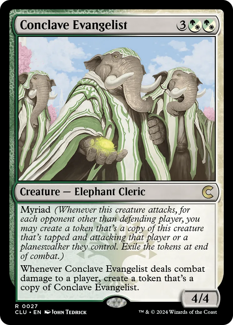Conclave Evangelist — Ravnica: Clue Edition — Magic: The Gathering
