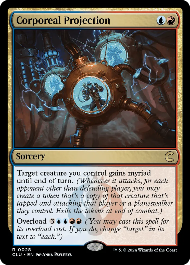 Corporeal Projection — Ravnica: Clue Edition — Magic: The Gathering