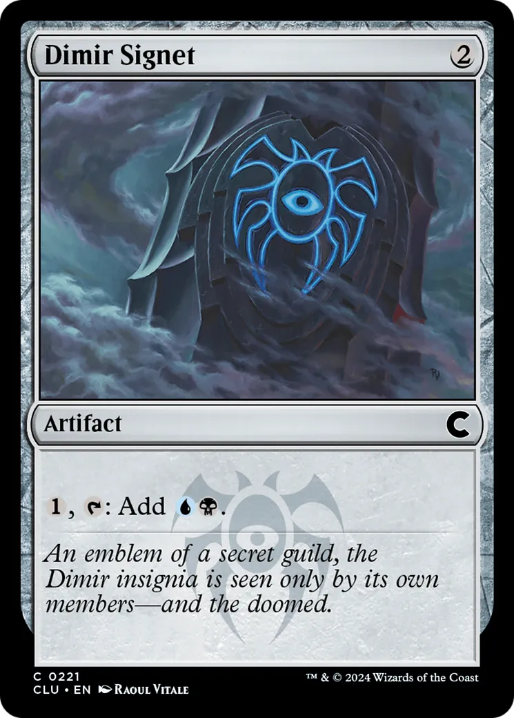 Cachet de Dimir — Ravnica: Clue Edition — Magic: The Gathering