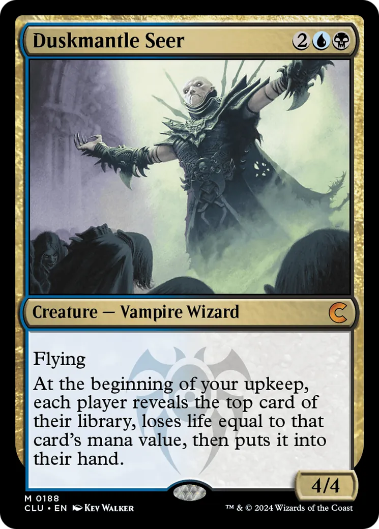 Voyant de Manteaubrune — Ravnica: Clue Edition — Magic: The Gathering