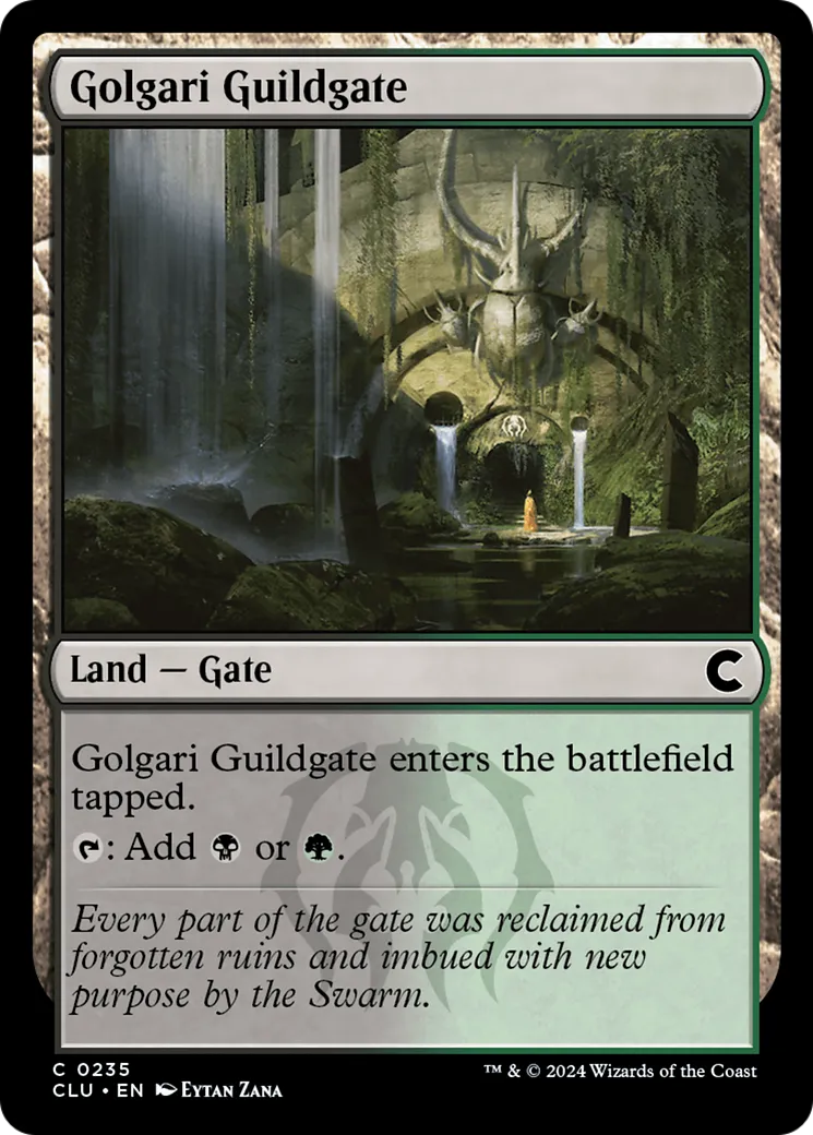 Golgari Guildgate — Ravnica: Clue Edition — Magic: The Gathering