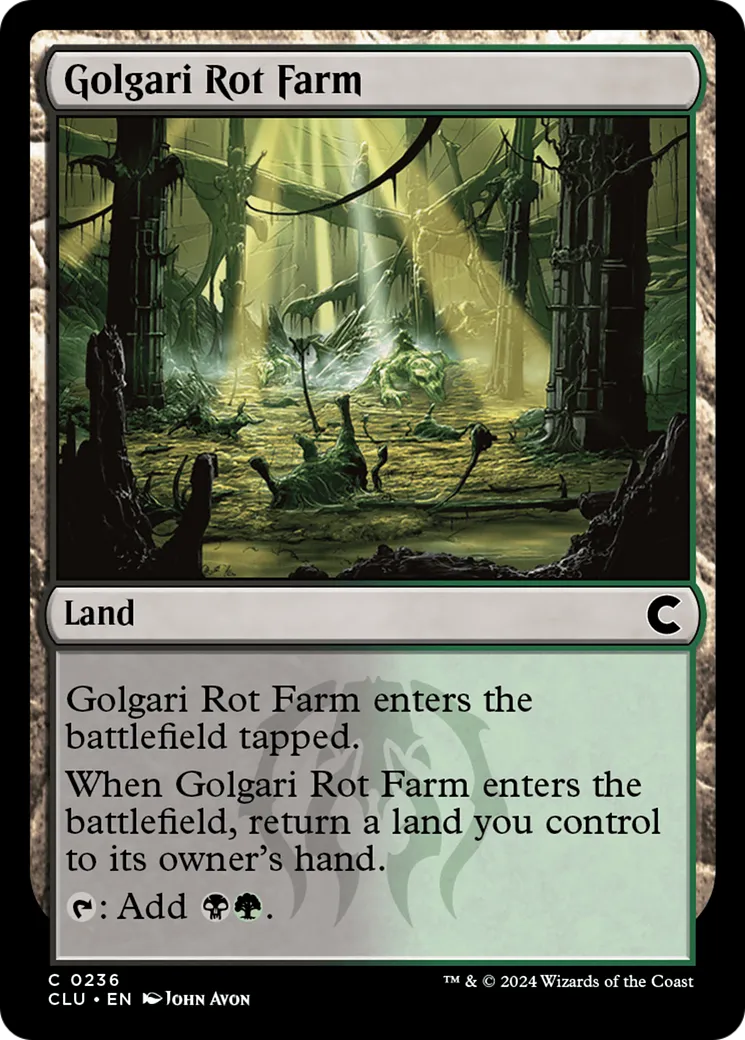 Ferme à putréfaction des Golgari — Ravnica: Clue Edition — Magic: The Gathering