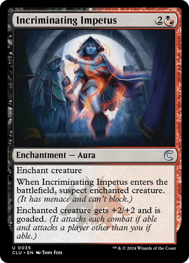 Incriminating Impetus — Ravnica: Clue Edition — Magic: The Gathering