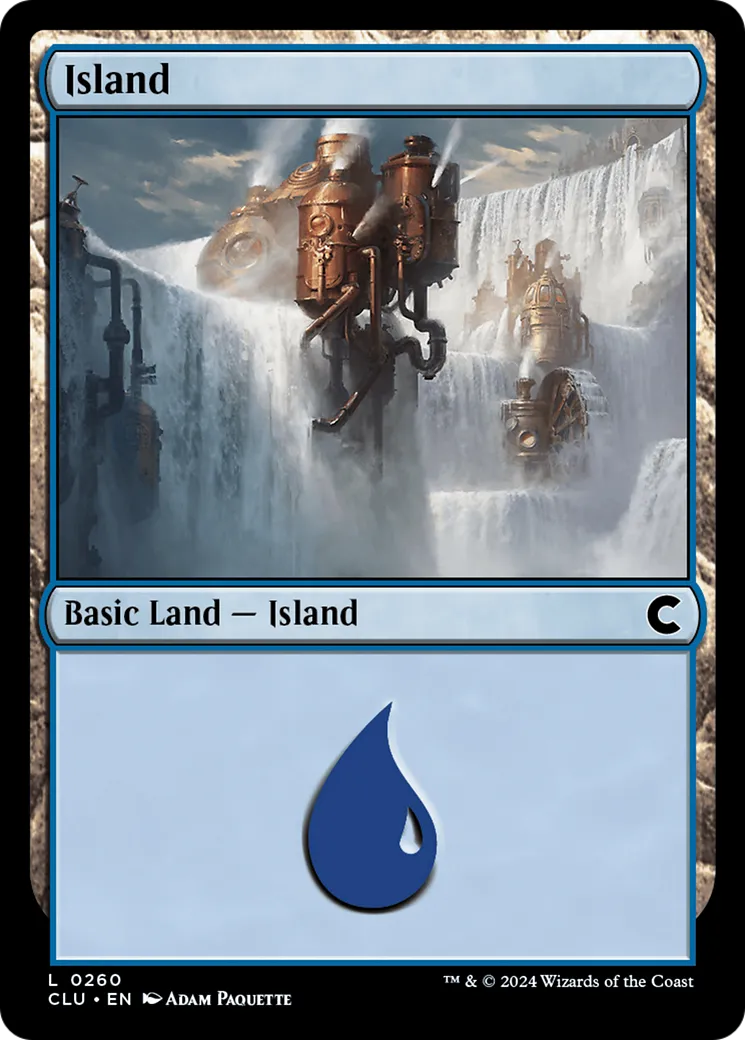 Island — Ravnica: Clue Edition — Magic: The Gathering