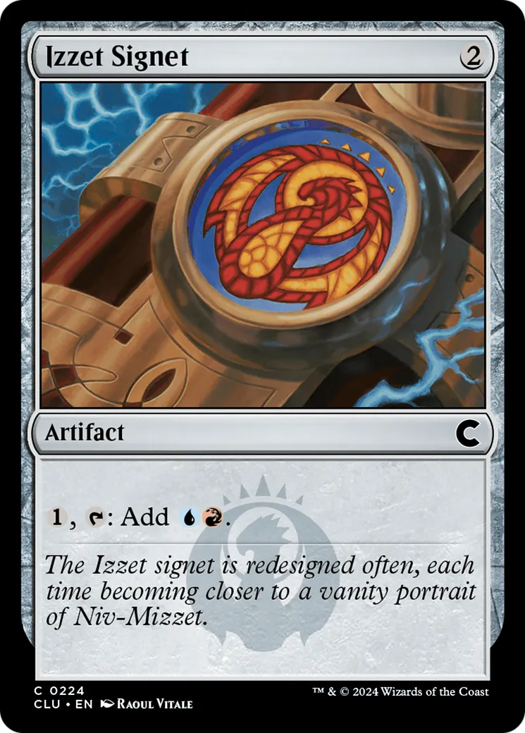 Cachet d'Izzet — Ravnica: Clue Edition — Magic: The Gathering