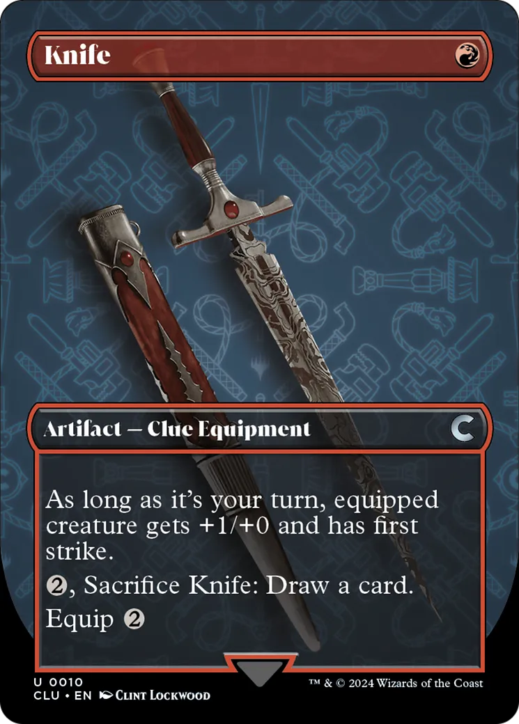 Knife — Ravnica: Clue Edition — Magic: The Gathering