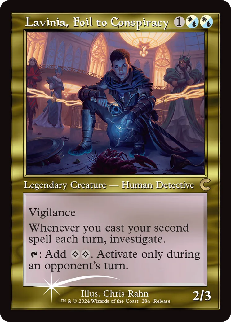 Lavinia, Foil to Conspiracy — Ravnica: Clue Edition — Magic: The Gathering