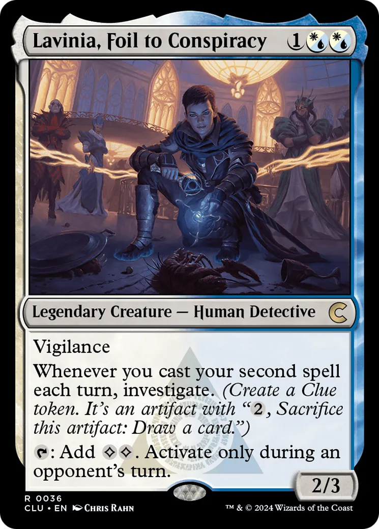 Lavinia, Foil to Conspiracy — Ravnica: Clue Edition — Magic: The Gathering