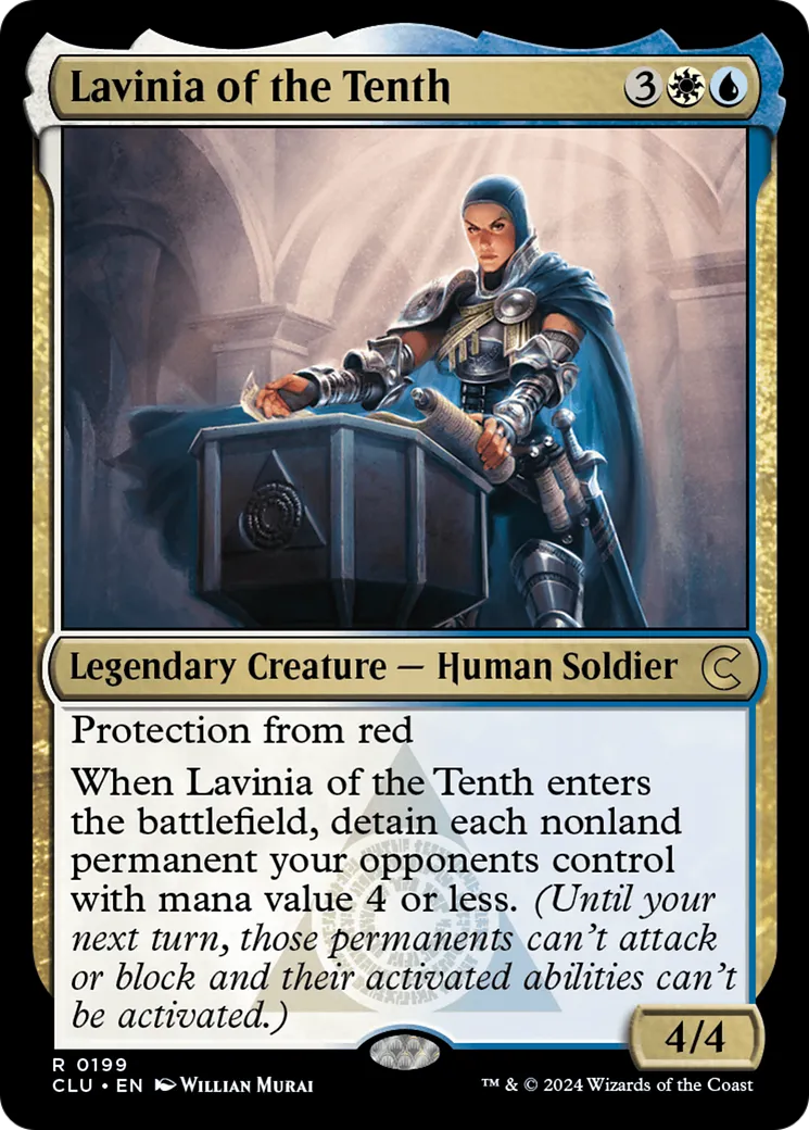 Lavinia de la Dixième — Ravnica: Clue Edition — Magic: The Gathering