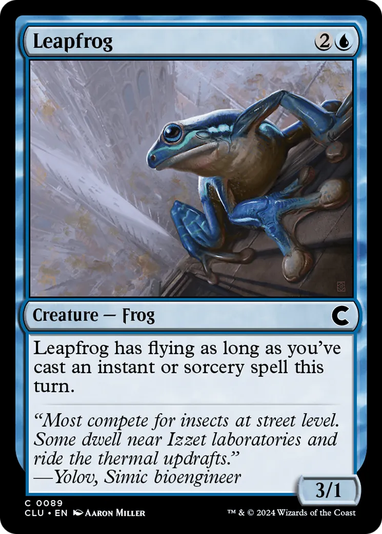 Leapfrog — Ravnica: Clue Edition — Magic: The Gathering