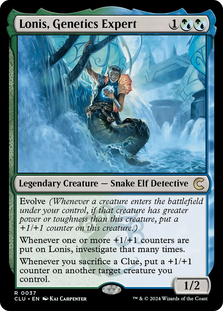 Lonis, Genetics Expert — Ravnica: Clue Edition — Magic: The Gathering