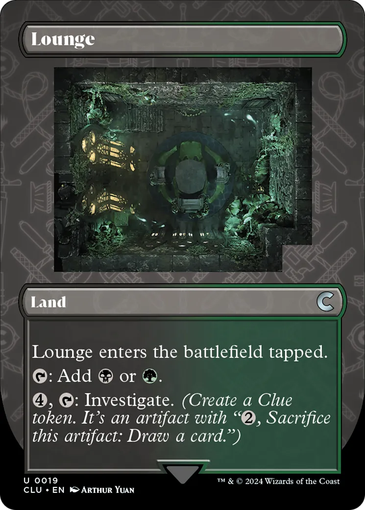 Lounge — Ravnica: Clue Edition — Magic: The Gathering