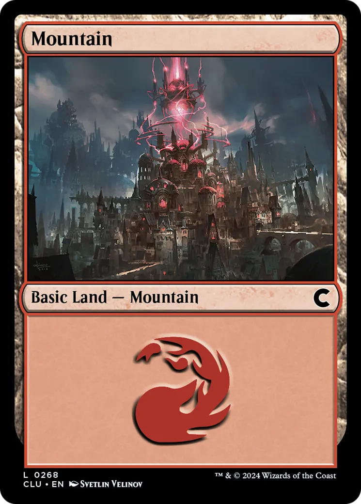 Mountain — Ravnica: Clue Edition — Magic: The Gathering