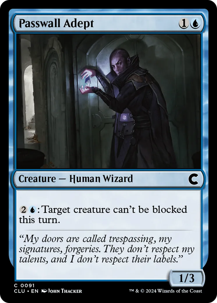 Expert passe-muraille — Ravnica: Clue Edition — Magic: The Gathering