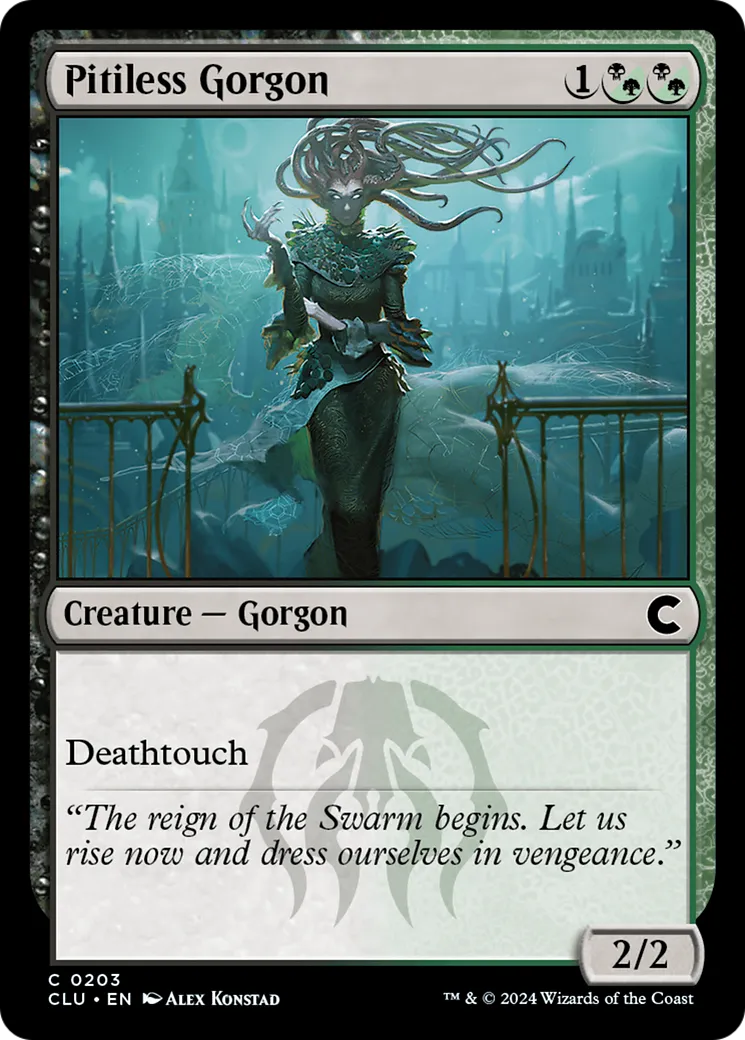 Gorgone impitoyable — Ravnica: Clue Edition — Magic: The Gathering