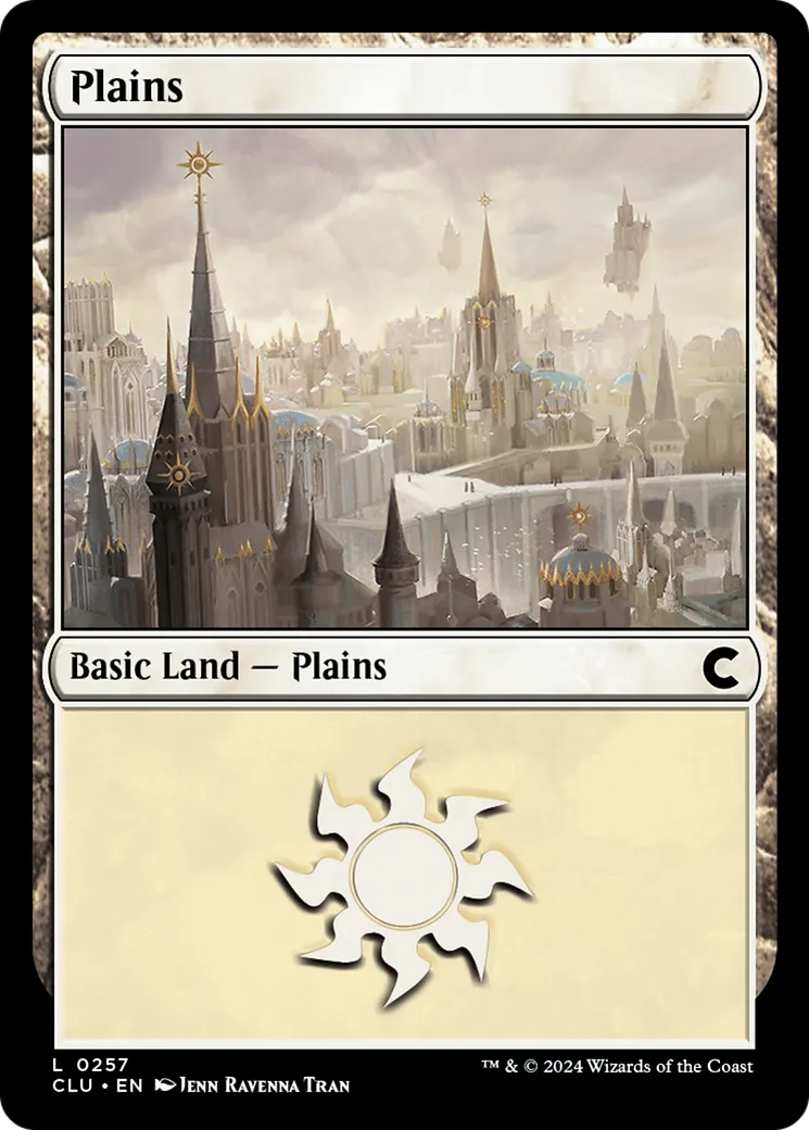 Plains — Ravnica: Clue Edition — Magic: The Gathering