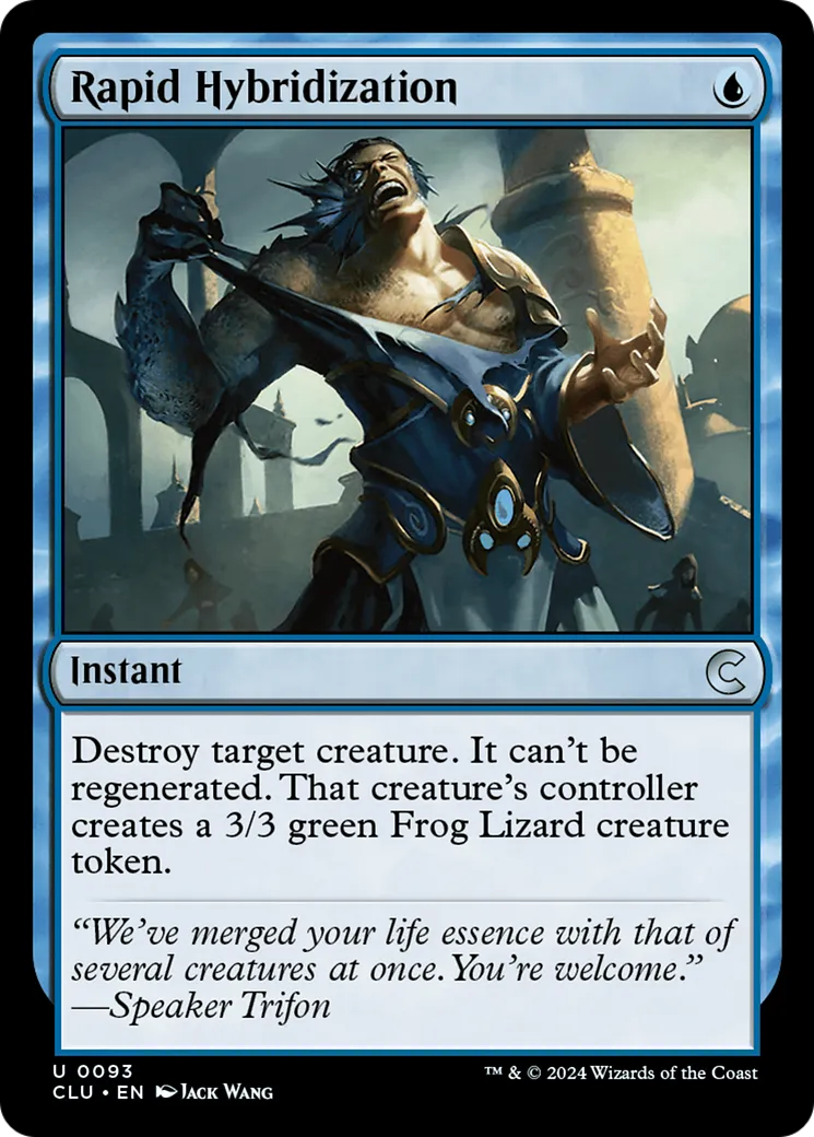 Rapid Hybridization — Ravnica: Clue Edition — Magic: The Gathering