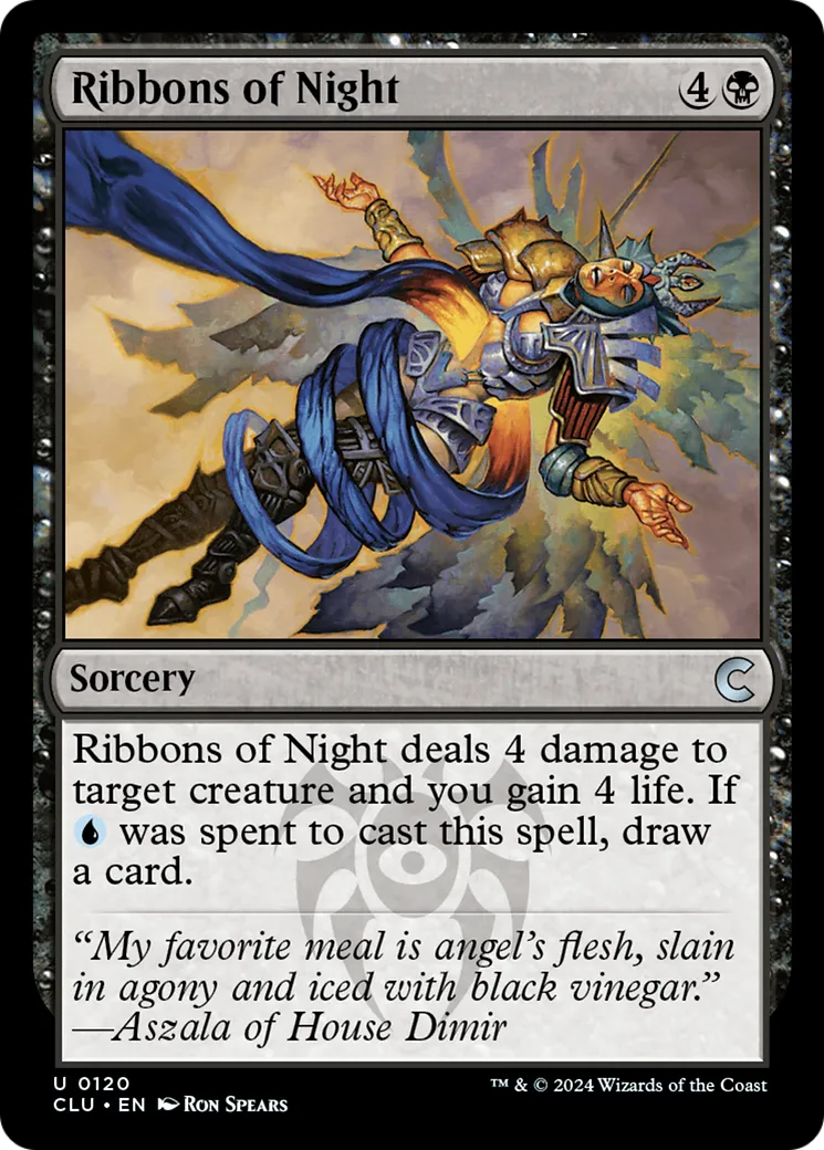 Rubans de nuit — Ravnica: Clue Edition — Magic: The Gathering