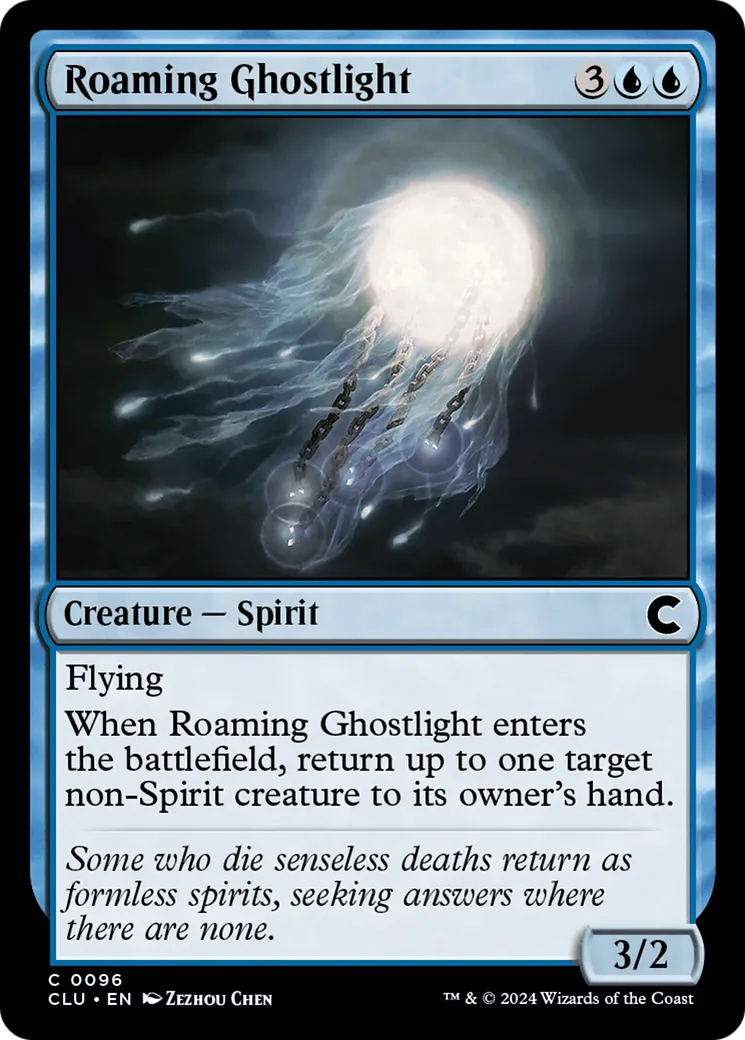 Luminesprit errant — Ravnica: Clue Edition — Magic: The Gathering