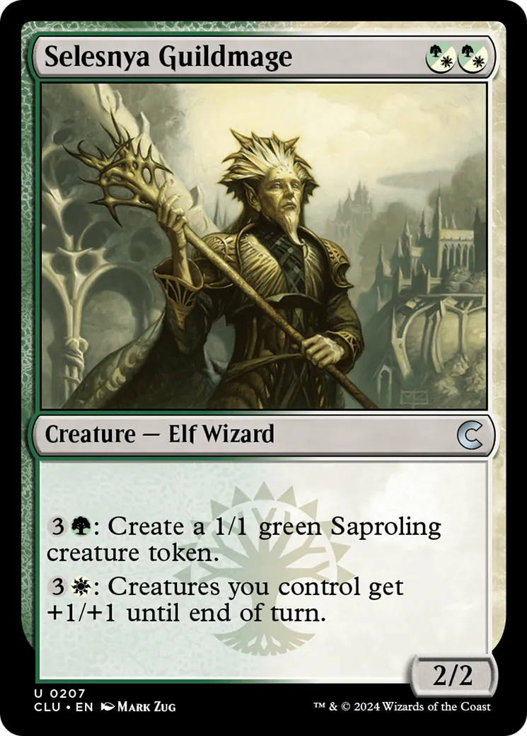 Ghildmage de Selesnya — Ravnica: Clue Edition — Magic: The Gathering