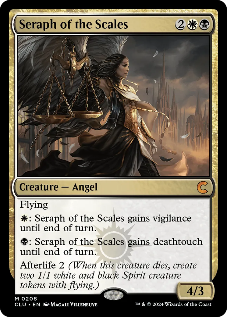 Séraphine de la Balance — Ravnica: Clue Edition — Magic: The Gathering