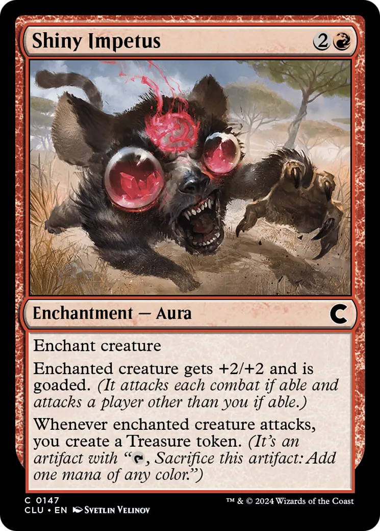 Impetus brillant — Ravnica: Clue Edition — Magic: The Gathering