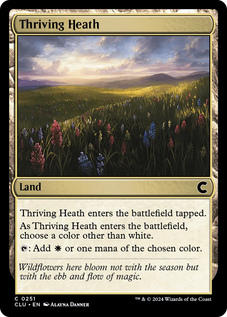Thriving Heath — Ravnica: Clue Edition — Magic: The Gathering