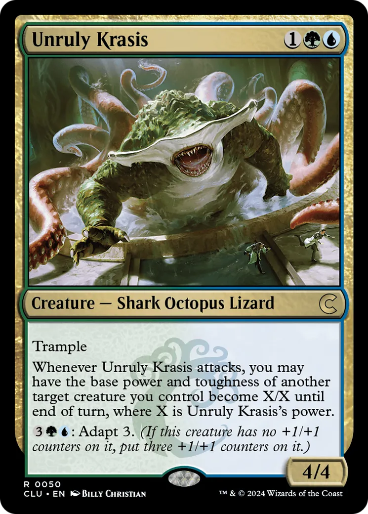 Unruly Krasis — Ravnica: Clue Edition — Magic: The Gathering