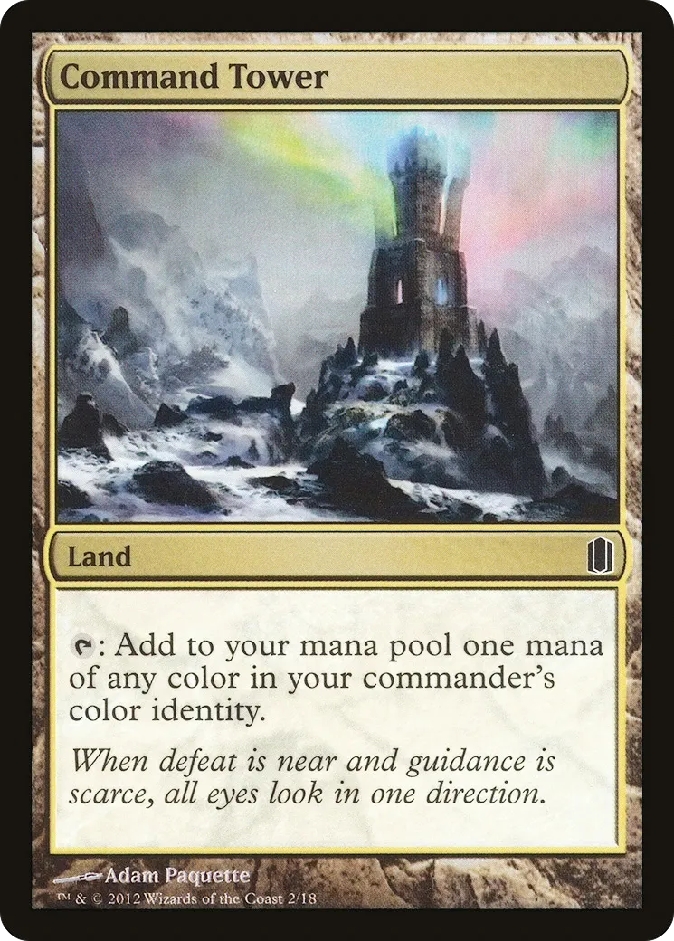 Command Tower — Commander's Arsenal — Magic: The Gathering