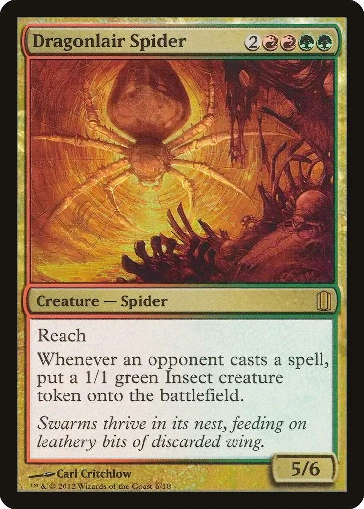 Dragonlair Spider — Commander's Arsenal — Magic: The Gathering