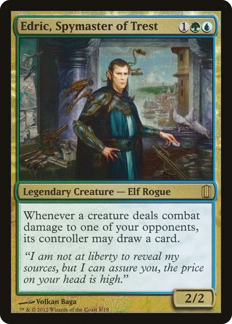 Edric, Spymaster of Trest — Commander's Arsenal — Magic: The Gathering