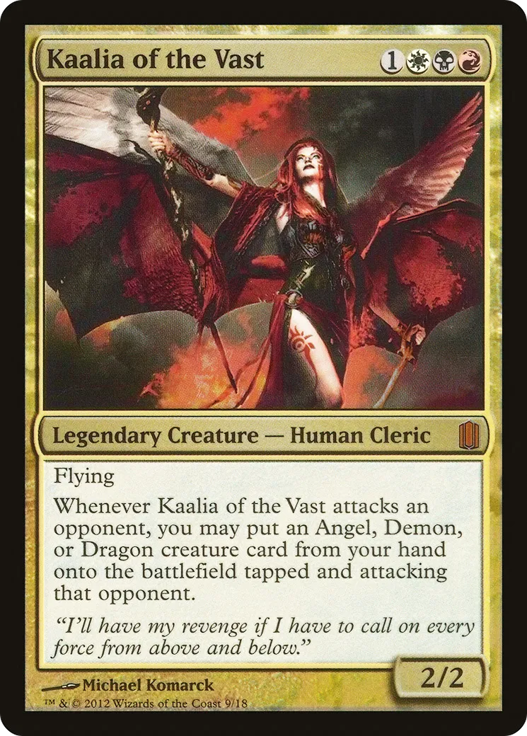 Kaalia of the Vast — Commander's Arsenal — Magic: The Gathering